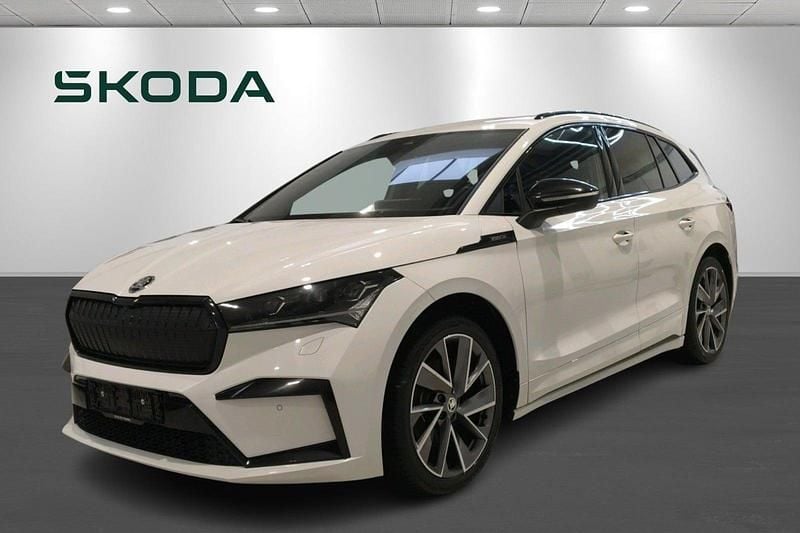 Hvidmetal Brugt 2021 Skoda Enyaq iV SportLine SUV | 209.900 kr. (Dyr) - Billede 1/4