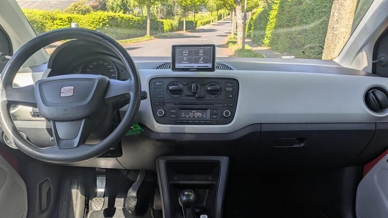 Brugt Seat Mii Style 60 HK (44 kW) 2013 Rød Hatchback