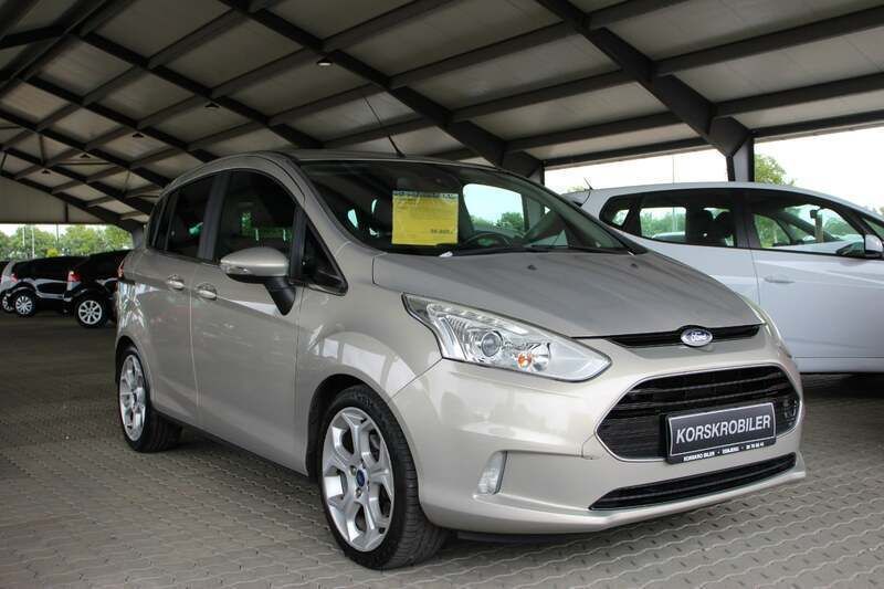 Champagnemetal Brugt 2014 Ford B-MAX Titanium MPV | 66.800 kr. (Dyr) - Billede 1/4