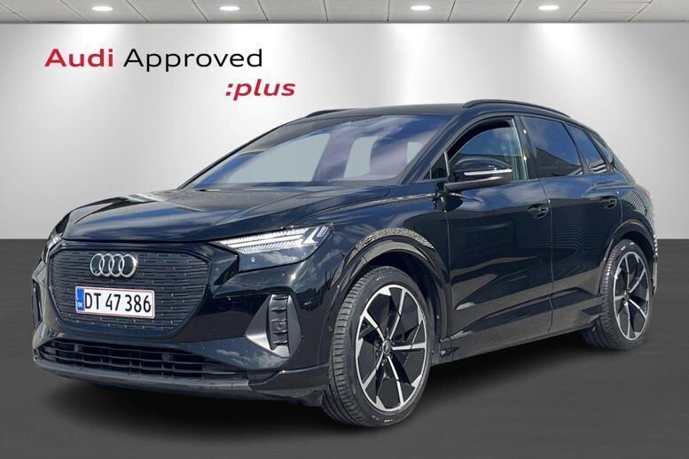 Sortmetal Brugt 2023 Audi Q4 e-tron Ambiente SUV | 399.900 kr. - Billede 1/4