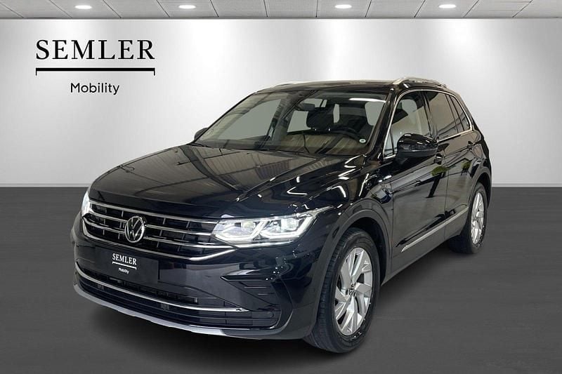 Sort Brugt 2021 VW Tiguan Elegance SUV | 309.900 kr. (Fair pris) - Billede 1/4