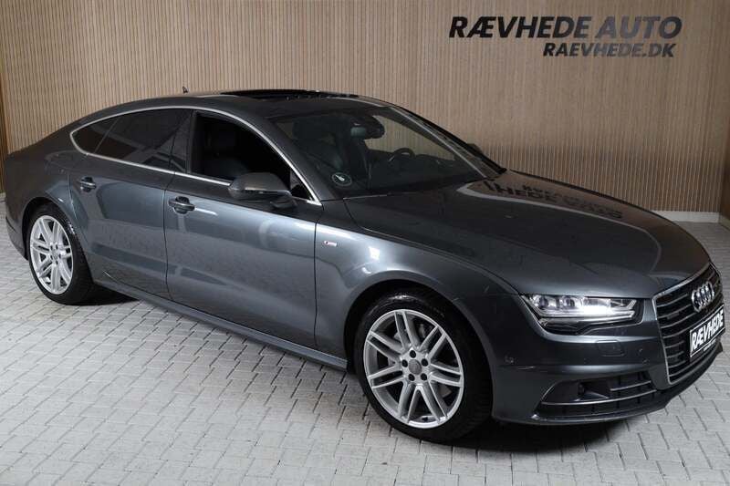 Gråmetal Brugt 2016 Audi A7 Sportback S-Line Hatchback | 344.700 kr. - Billede 1/4