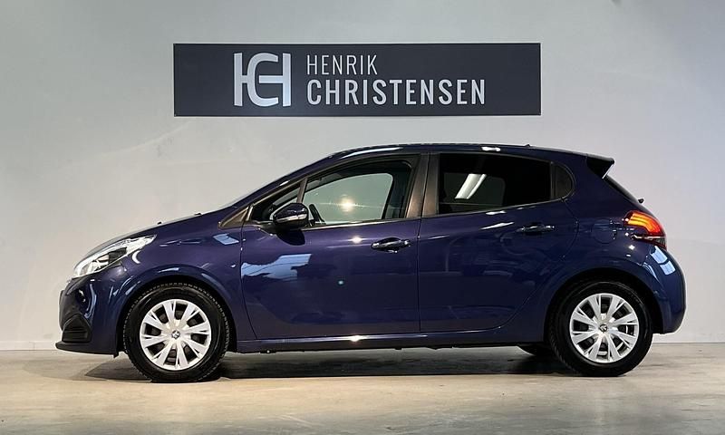 Brugt Peugeot 208 82 HK (60 kW) 2018 Blåmetal Hatchback