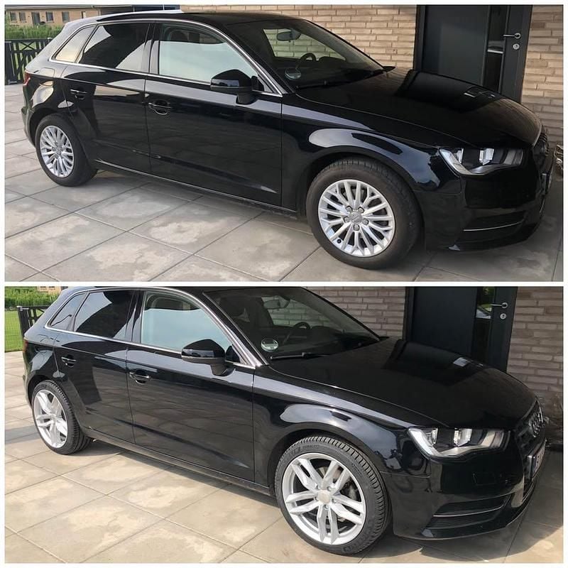 Brugt Audi A3 Sportback Ambiente 110 HK (80 kW) 2015 Sort Hatchback