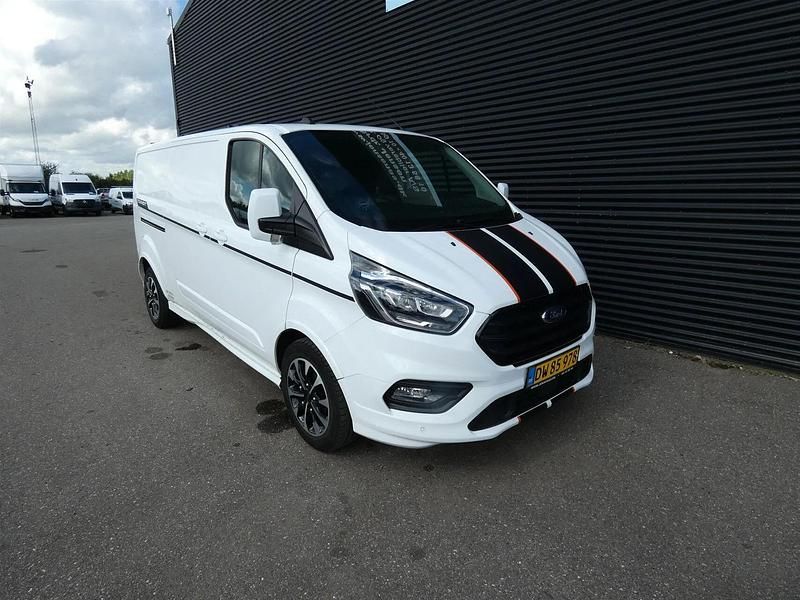 Hvid Brugt 2023 Ford Transit Custom Sport Van | 219.800 kr. - Billede 1/4