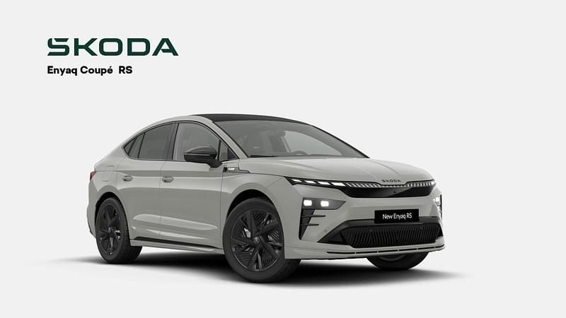Grå Ny 2026 Skoda Enyaq iV RS SUV | 482.976 kr. - Billede 1/3