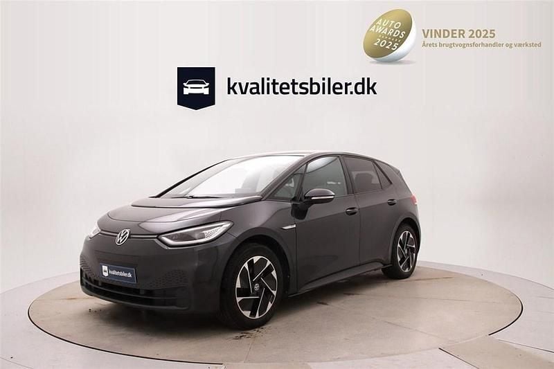 Gråmetal Brugt 2021 VW ID.3 Pro Performance Hatchback | 154.900 kr. (God pris) - Billede 1/4