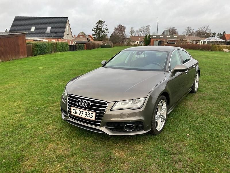 Beigemetal Brugt 2012 Audi A7 Sportback Hatchback | 249.900 kr. - Billede 1/4