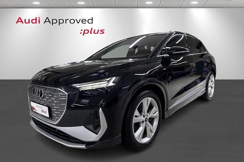 Sortmetal Brugt 2024 Audi Q4 e-tron SUV | 409.900 kr. (Dyr) - Billede 1/4