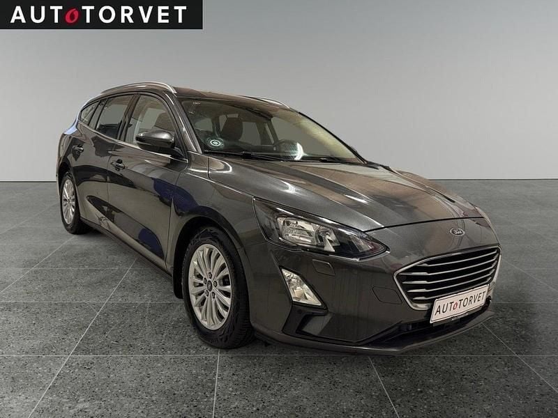 Brugt Ford Focus Titanium 120 HK (88 kW) 2020 Sortmetal Stationcar