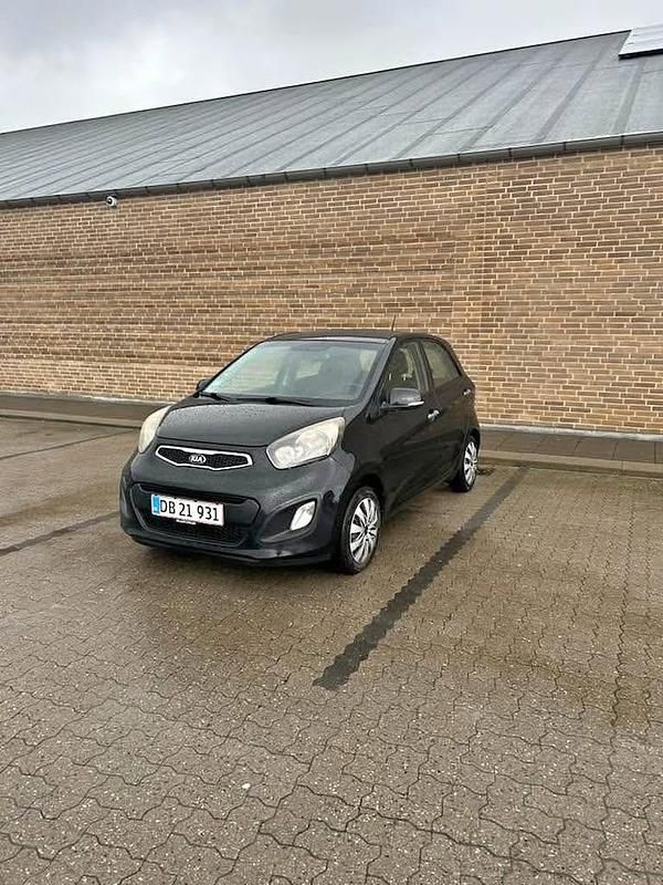 Sort Brugt 2013 Kia Picanto Hatchback | 27.500 kr. (Fair pris) - Billede 1/4