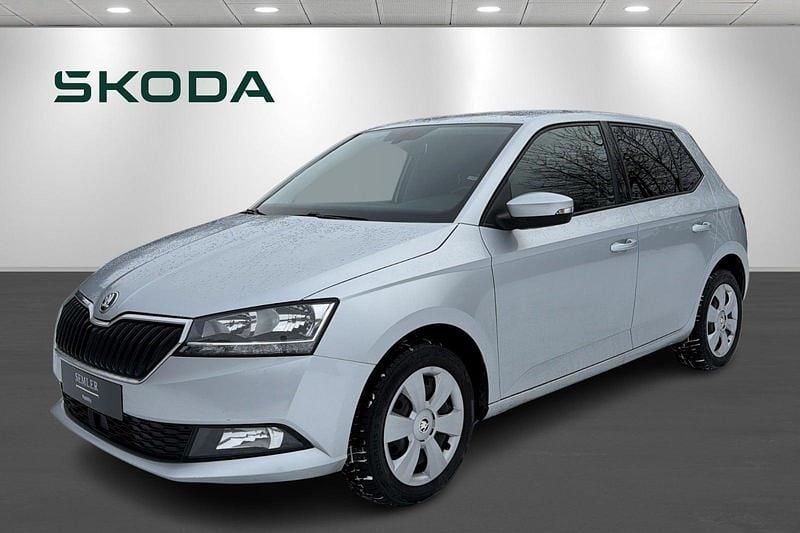Brugt Skoda Fabia Ambition 60 HK (44 kW) 2020 Sølvmetal Hatchback