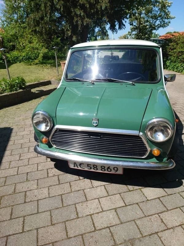 Grøn Brugt 1976 Mini 1000 Hatchback | 92.500 kr. - Billede 1/4