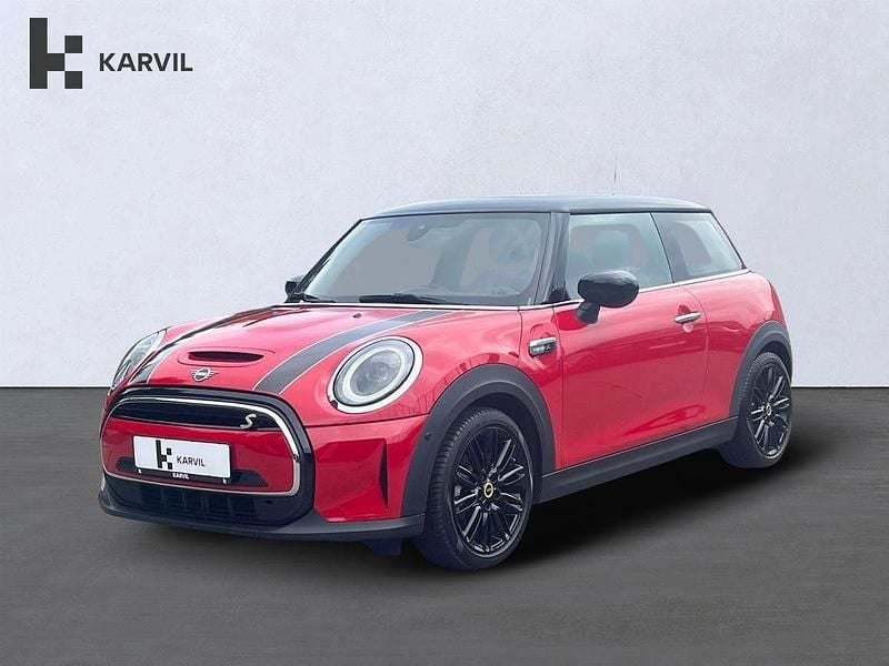Chili red uni Brugt 2022 Mini Cooper SE Hatchback | 159.900 kr. (Fair pris) - Billede 1/4