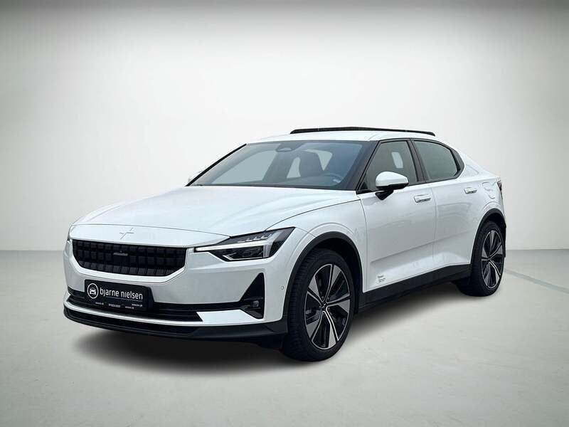Hvidmetal Brugt 2023 Polestar 2 Sedan | 234.900 kr. (God pris) - Billede 1/4