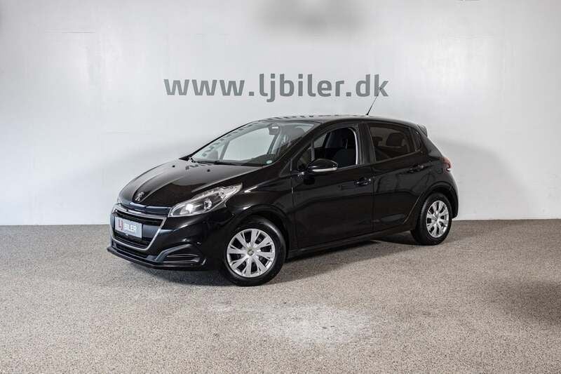 Sort Brugt 2015 Peugeot 208 Active Hatchback | 39.800 kr. (Lidt for dyr) - Billede 1/4