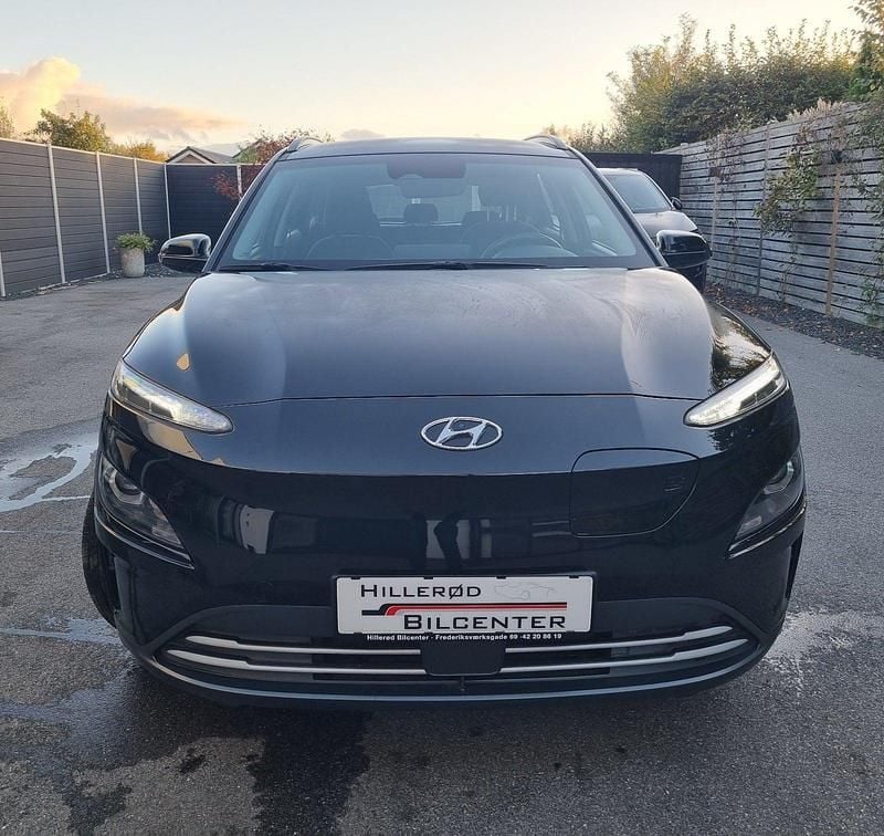 Sort Brugt 2022 Hyundai Kona SUV | 129.800 kr. (God pris) - Billede 1/4