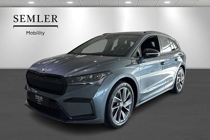 Gråmetal Brugt 2021 Skoda Enyaq iV SportLine SUV | 274.900 kr. (Fair pris) - Billede 1/4