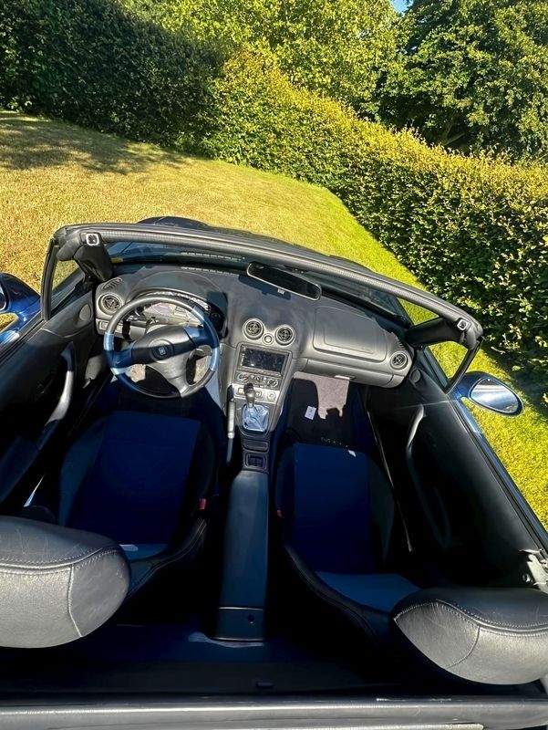 Brugt Mazda MX5 140 HK (102 kW) 1999 Blå Cabriolet