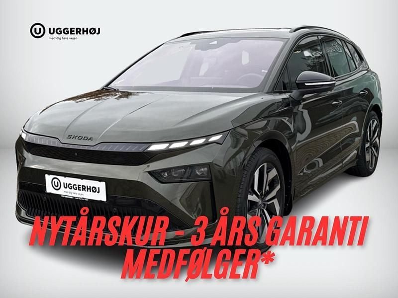 Grønmetal Brugt 2026 Skoda Enyaq iV SportLine SUV | 439.000 kr. (Dyr) - Billede 1/4