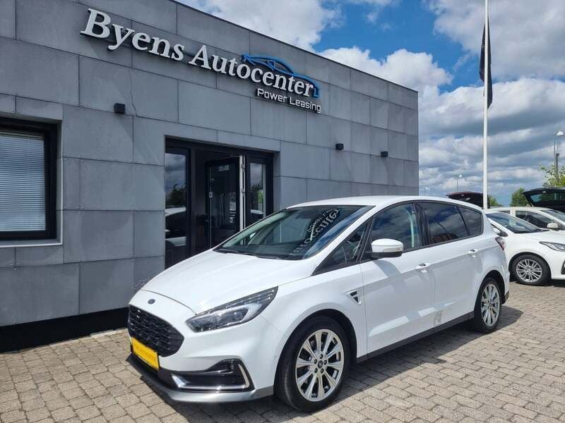 Hvid Brugt 2016 Ford S-MAX Titanium MPV | 109.900 kr. - Billede 1/4
