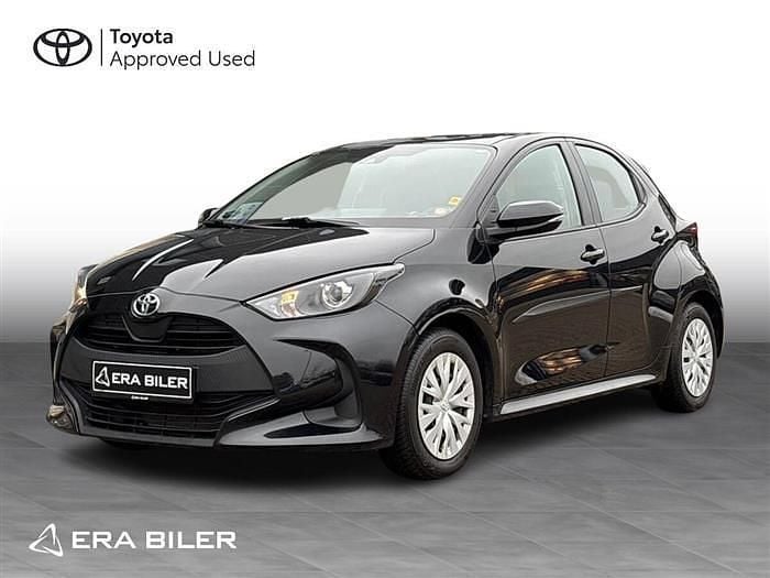 Night sky black Brugt 2021 Toyota Yaris T1 Hatchback | 134.900 kr. (Fair pris) - Billede 1/3