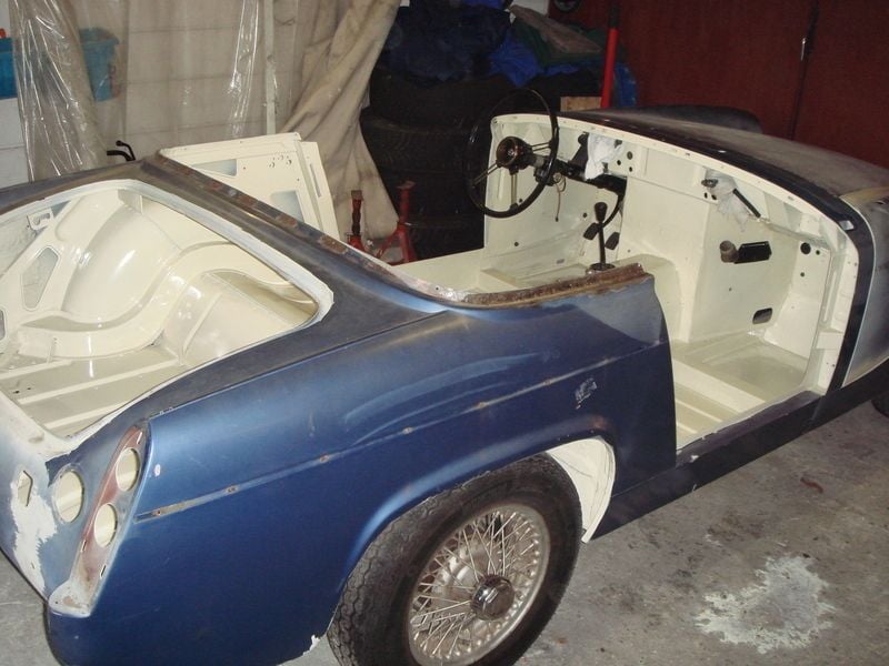 Brugt MG Midget 65 HK (47 kW) 1968 Hvid Cabriolet