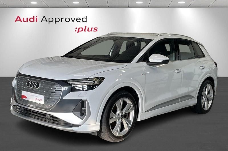 Hvidmetal Brugt 2023 Audi Q4 e-tron S-Line SUV | 319.900 kr. (Fair pris) - Billede 1/4