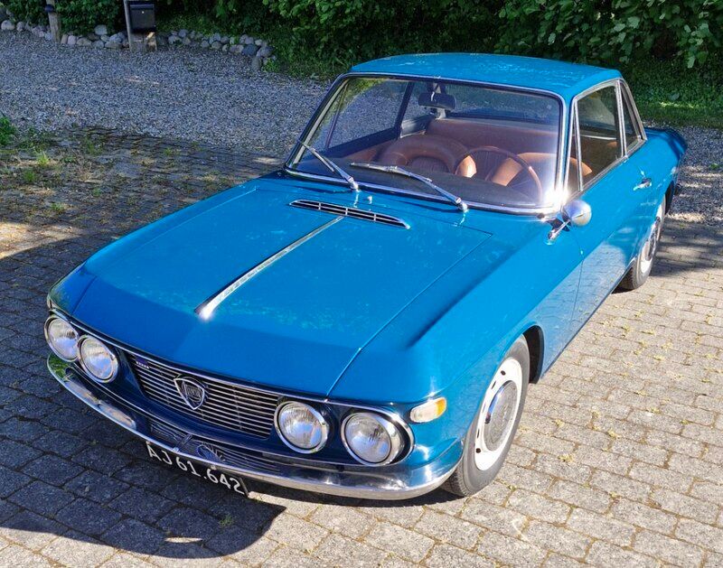 Blå Brugt 1968 Lancia Fulvia Coupe | 165.000 kr. - Billede 1/4