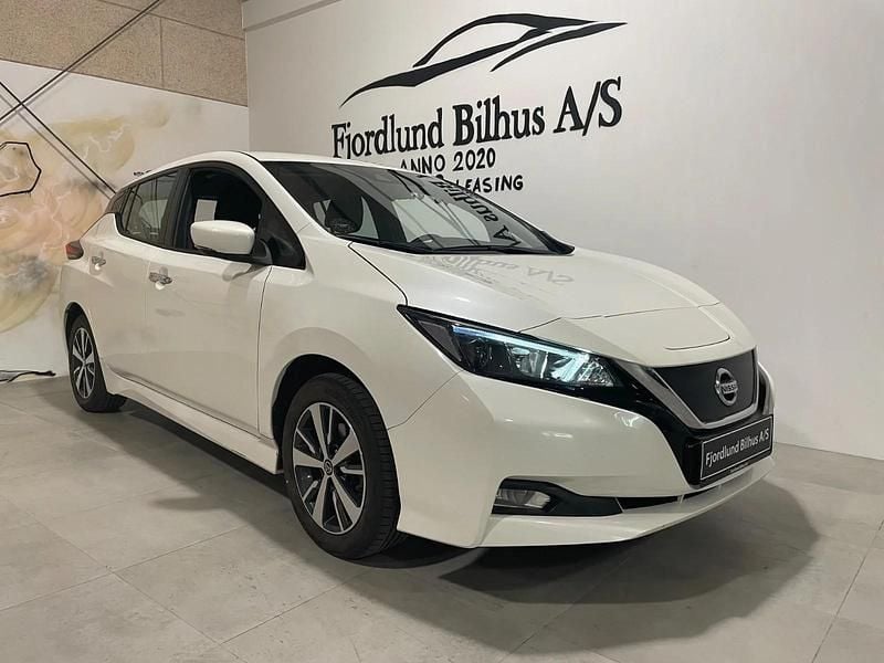 Hvidmetal Brugt 2021 Nissan Leaf Acenta Hatchback | 102.900 kr. (Fair pris) - Billede 1/4
