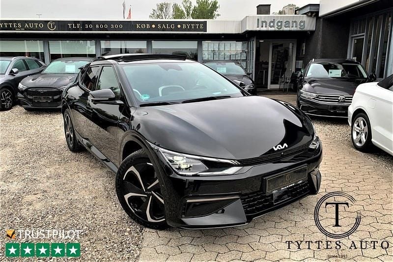 Sortmetal Brugt 2023 Kia EV6 GT-Line SUV | 324.800 kr. (Fair pris) - Billede 1/4