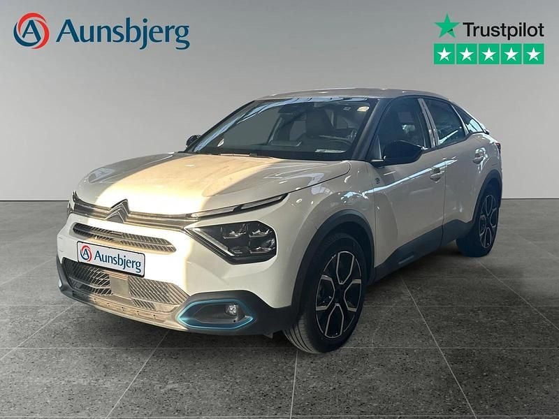 Hvid Brugt 2024 Citroën e-C4 Feel Hatchback | 159.500 kr. (Fair pris) - Billede 1/4