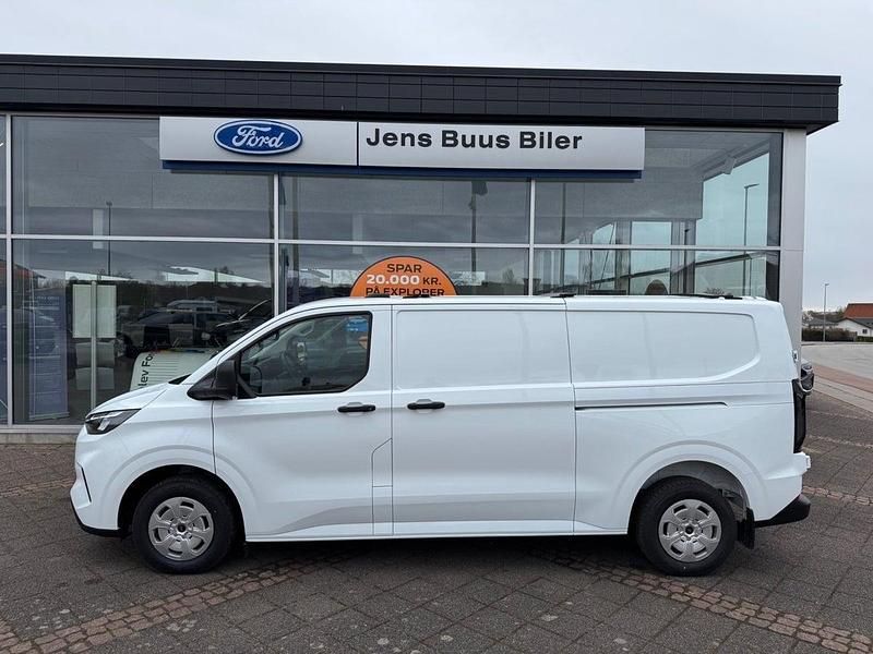 Hvid Ny 2025 Ford Transit Custom Trend Van | 284.900 kr. - Billede 1/4