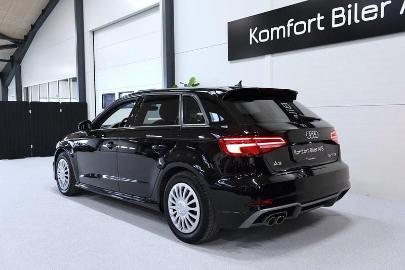 Brugt Audi A3 Sportback Sport 150 HK (110 kW) 2019 Sort Hatchback