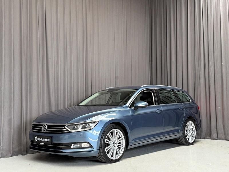 Blåmetal Brugt 2016 VW Passat Comfortline Stationcar | 142.900 kr. (Fair pris) - Billede 1/4