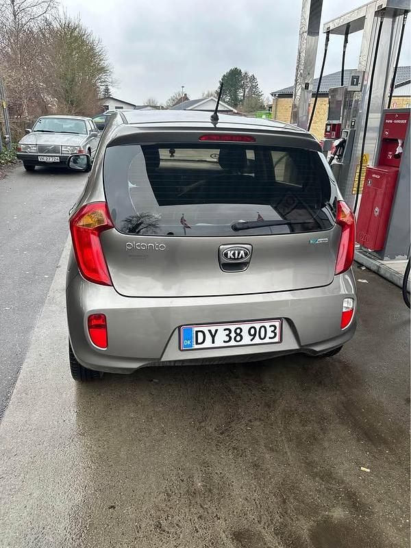 Brugt Kia Picanto 84 HK (61 kW) 2014 Grå Hatchback