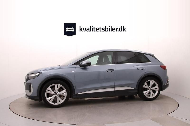 Brugt Audi Q4 e-tron S-Line 150 kW (204 HK) 2022 Lysblåmetal SUV