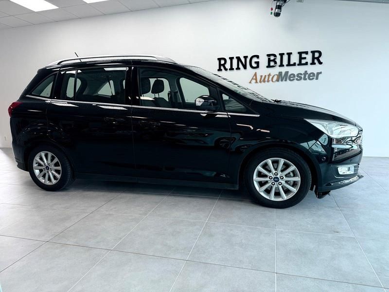 Brugt Ford Grand C-Max Titanium 125 HK (91 kW) 2018 Sortmetal MPV