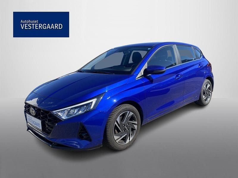 Blå Brugt 2023 Hyundai i20 Advanced Hatchback | 149.900 kr. (Fair pris) - Billede 1/4