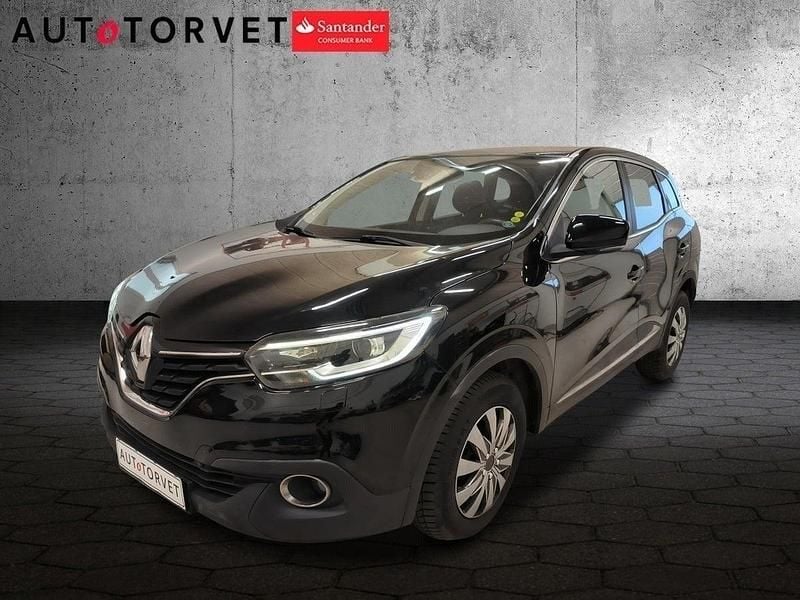 Sort Brugt 2016 Renault Kadjar Zen SUV | 99.700 kr. (Fair pris) - Billede 1/4