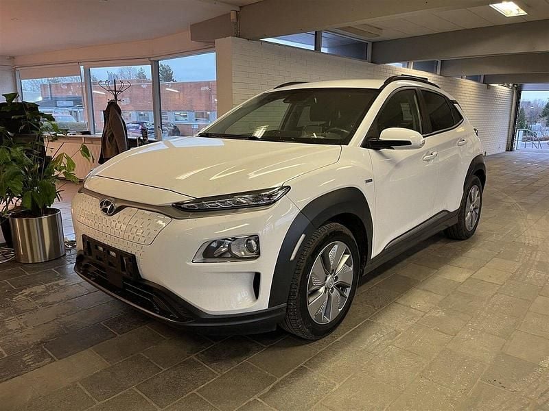 Hvid Brugt 2020 Hyundai Kona Trend SUV | 119.900 kr. (God pris) - Billede 1/4