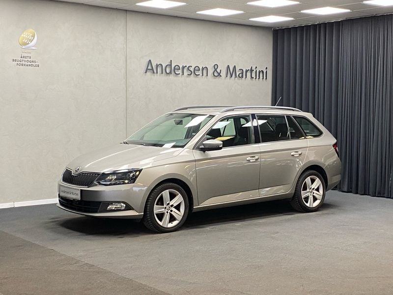 Beige Brugt 2016 Skoda Fabia Style Hatchback | 84.800 kr. (Fair pris) - Billede 1/4