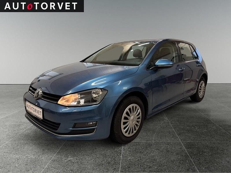 Blåmetal Brugt 2015 VW Golf VII Highline Hatchback | 109.700 kr. (Super pris) - Billede 1/4