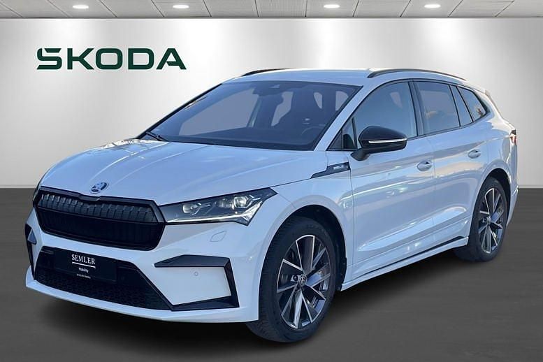 Hvidmetal Brugt 2023 Skoda Enyaq iV SportLine SUV | 259.900 kr. (Fair pris) - Billede 1/4