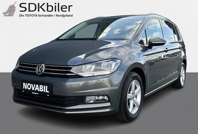 Gråmetal Brugt 2017 VW Touran Comfortline MPV | 169.900 kr. (Fair pris) - Billede 1/4