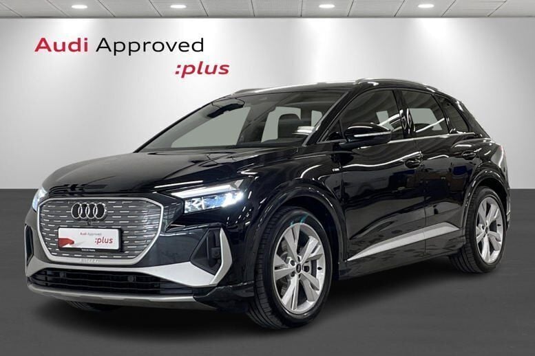 Sortmetal Brugt 2025 Audi Q4 e-tron Advanced SUV | 424.900 kr. - Billede 1/4