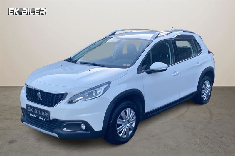 Hvid Brugt 2018 Peugeot 2008 Allure SUV | 79.900 kr. (Fair pris) - Billede 1/4