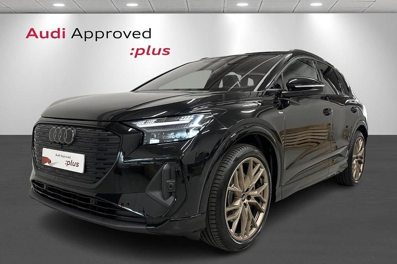Sortmetal Brugt 2025 Audi Q4 e-tron Design SUV | 499.900 kr. - Billede 1/4