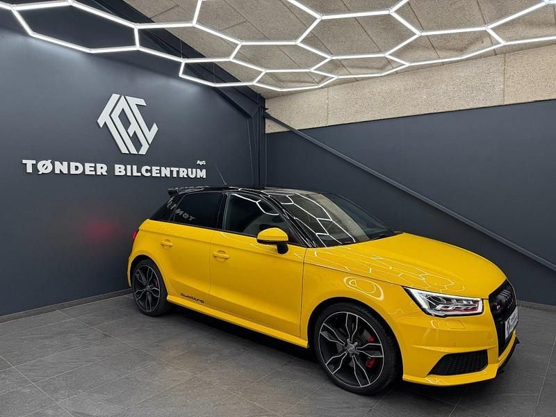 Brugt Audi S1 Sportback 231 HK (169 kW) 2016 Gul Hatchback