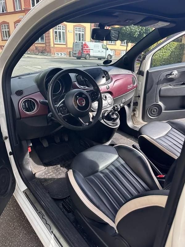 Brugt Fiat 500C Star 69 HK (50 kW) 2020 Hvid Cabriolet